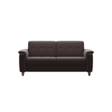 Flora 2.5-Seater - Paloma Chocolate - Smoked Oak