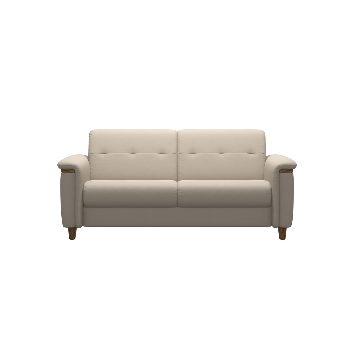 Flora 2.5-Seater - Paloma Fog - Teak