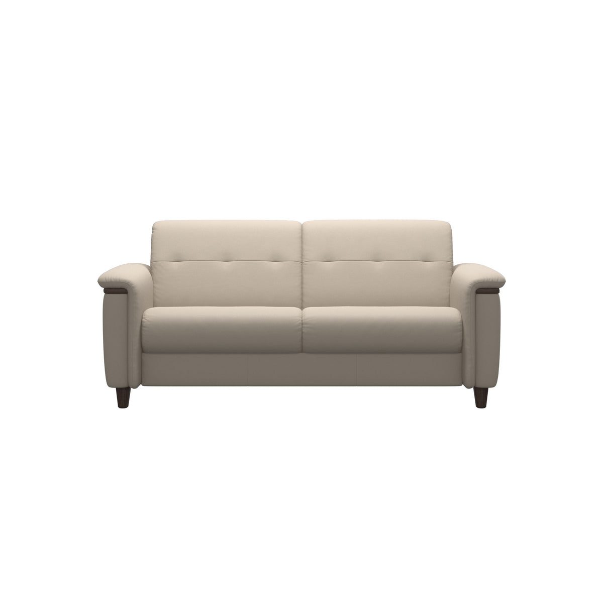 Flora 2.5-Seater - Paloma Fog - Wenge