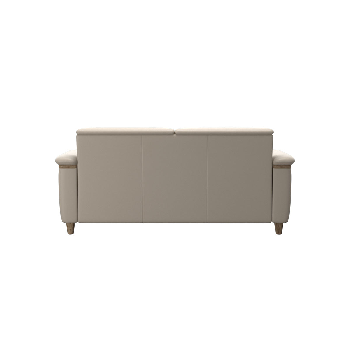 Flora 2.5-Seater - Paloma Fog - Smoked Oak
