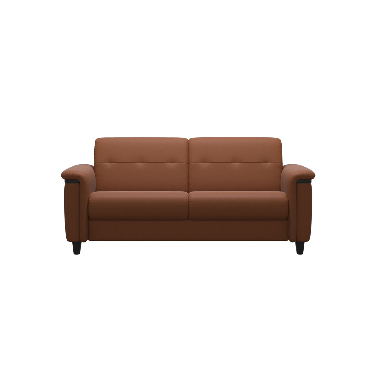 Flora 2.5-Seater - Paloma New Cognac - Black