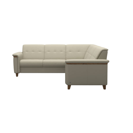 Flora C2-2.5 Corner - Paloma Light Grey - Teak