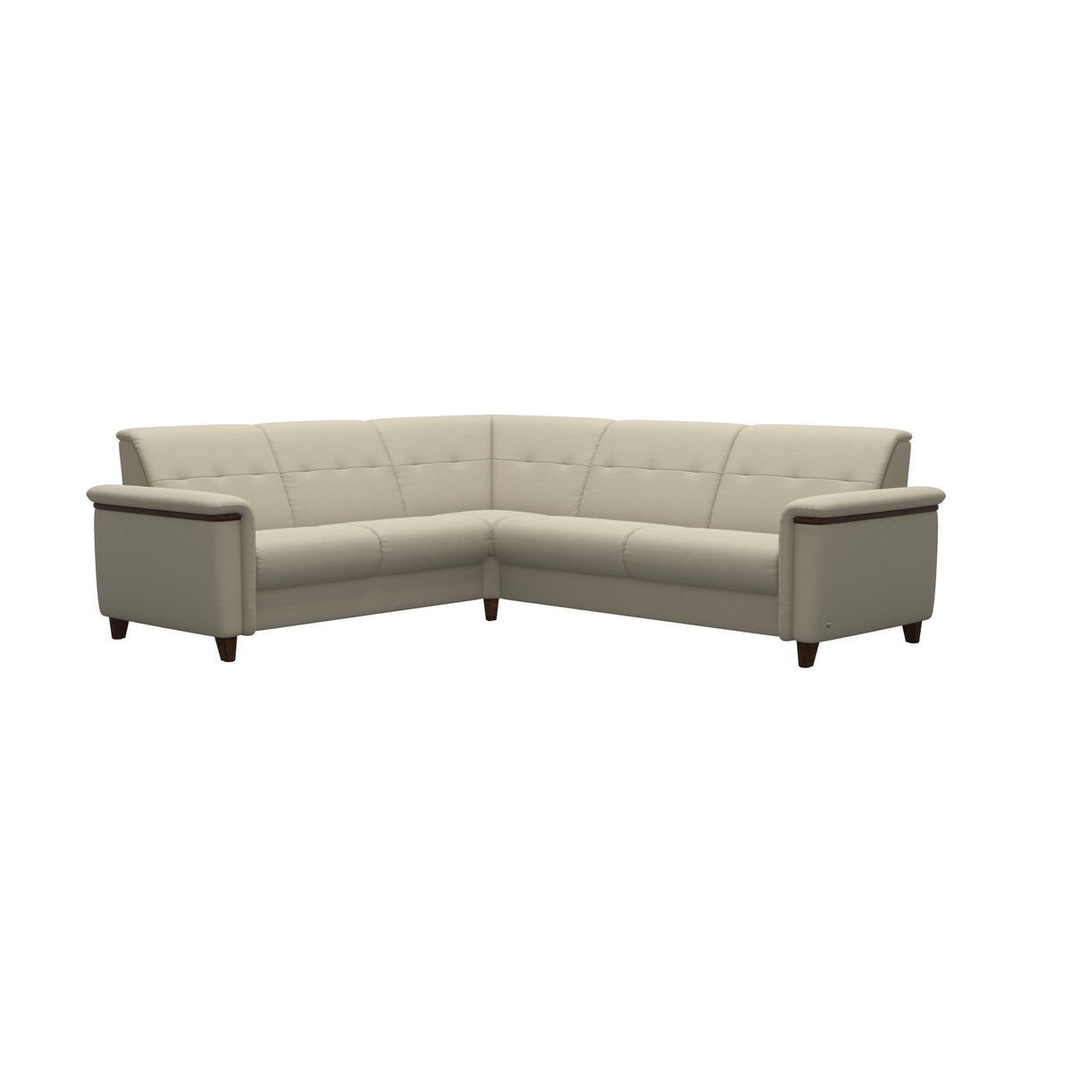 Flora C2-2.5 Corner - Paloma Light Grey - Brown