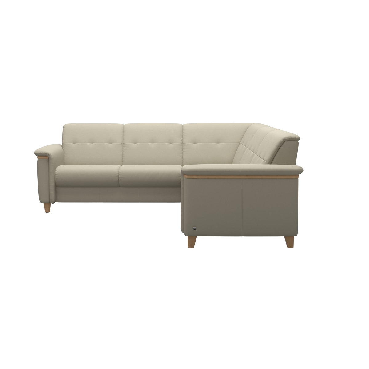 Flora C2-2.5 Corner - Paloma Light Grey - Oak