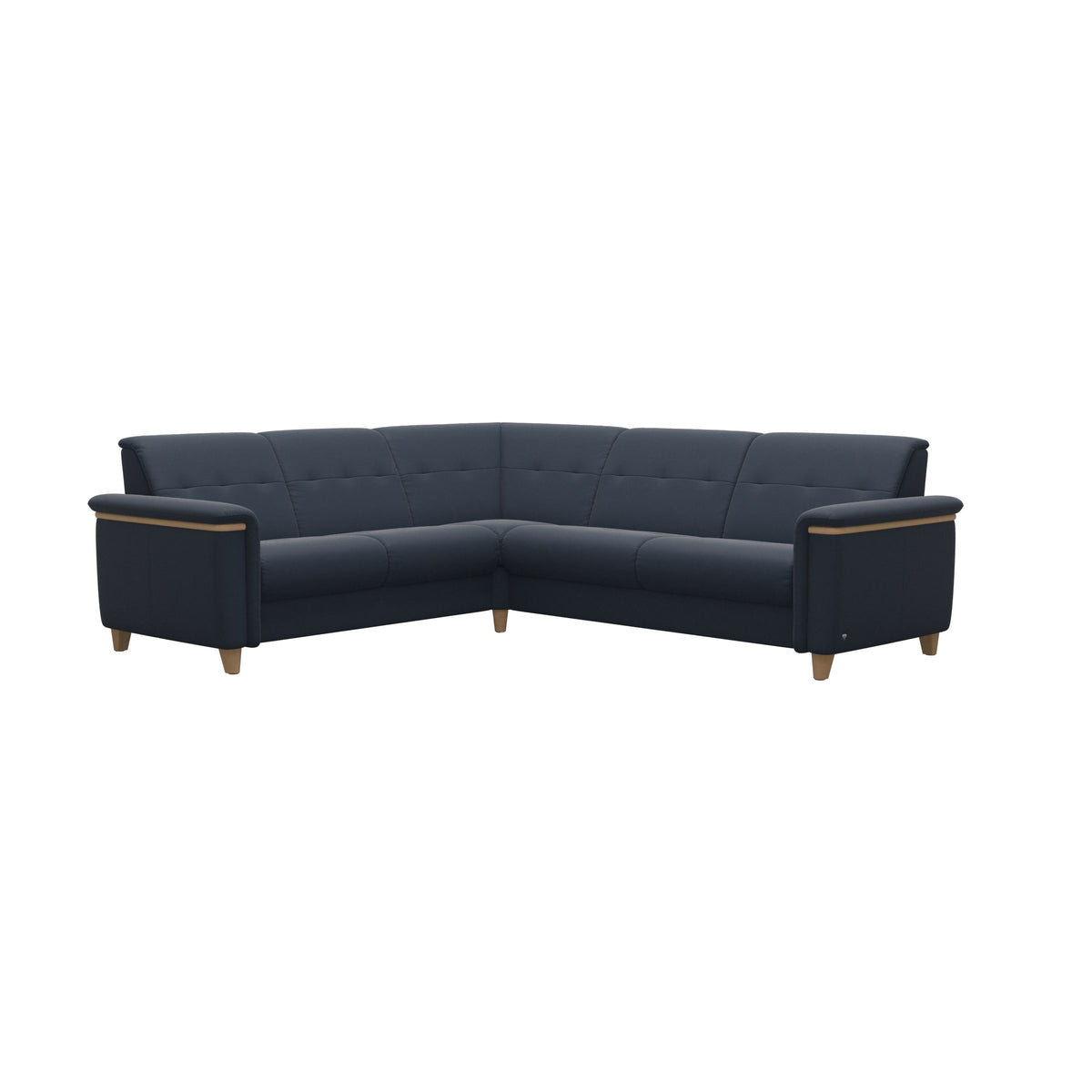 Flora C2-2.5 Corner - Paloma Oxford Blue - Oak