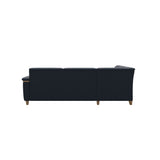 Flora C2-2.5 Corner - Paloma Oxford Blue - Oak