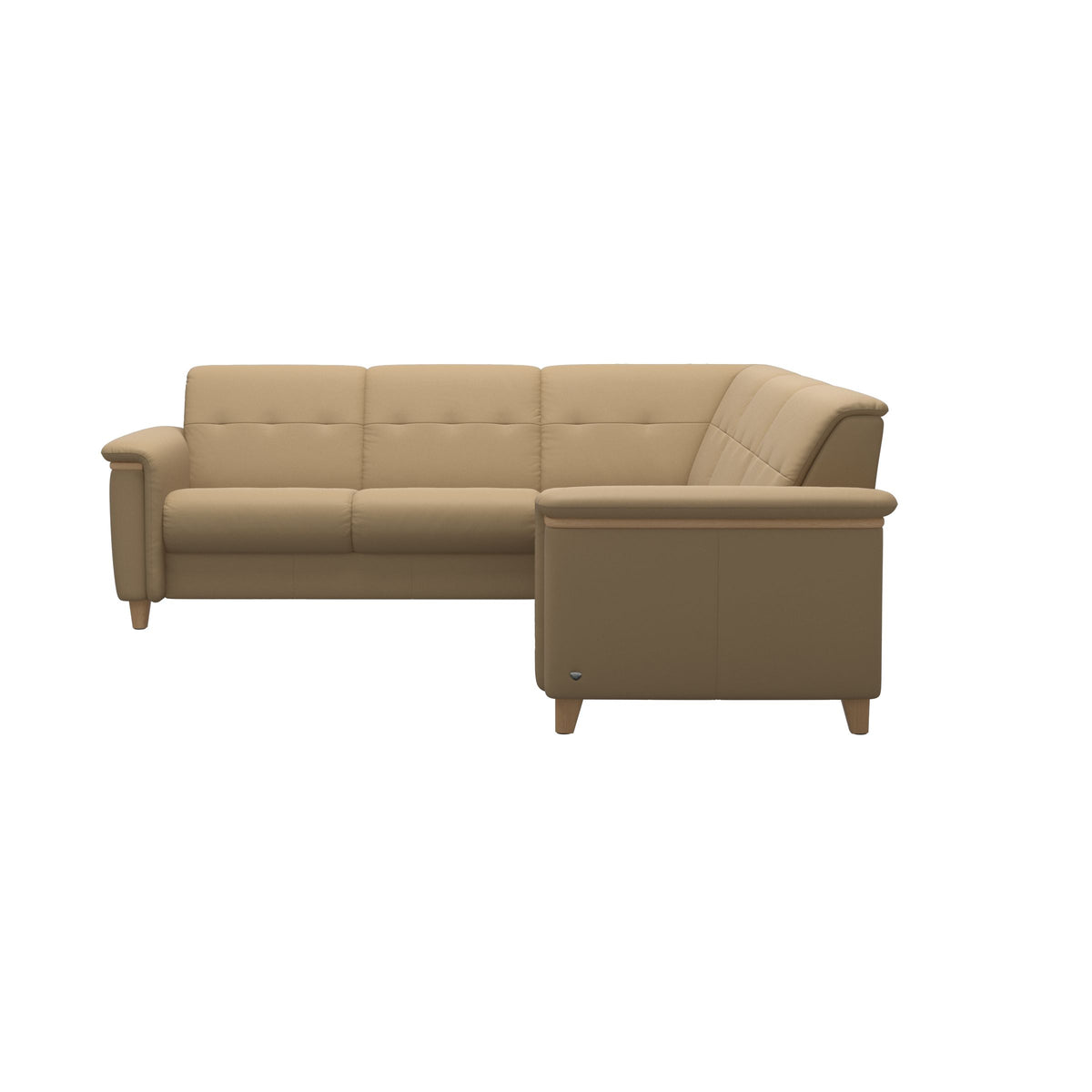 Flora C2-2.5 Corner - Paloma Sand - Oak
