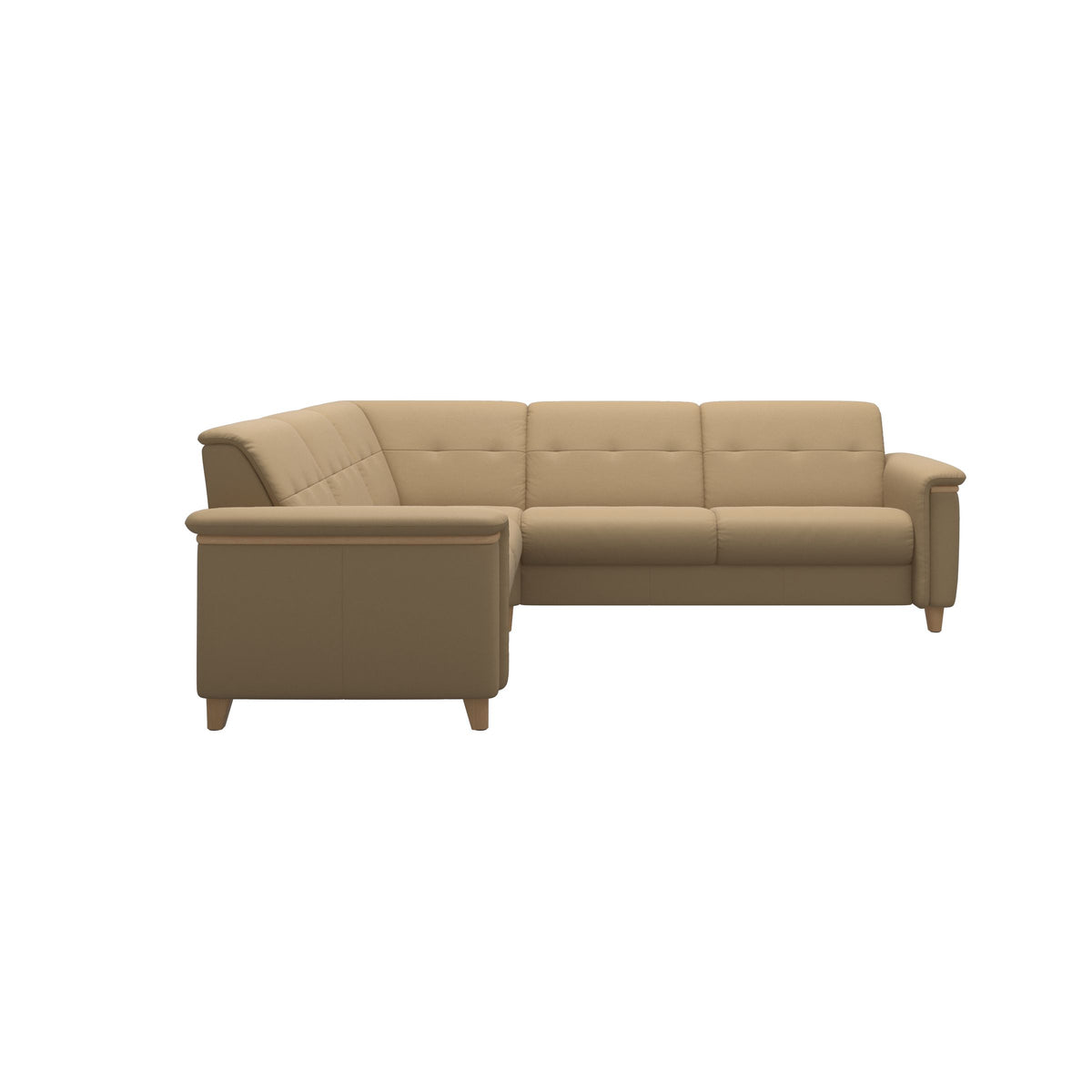 Flora C2-2.5 Corner - Paloma Sand - Oak