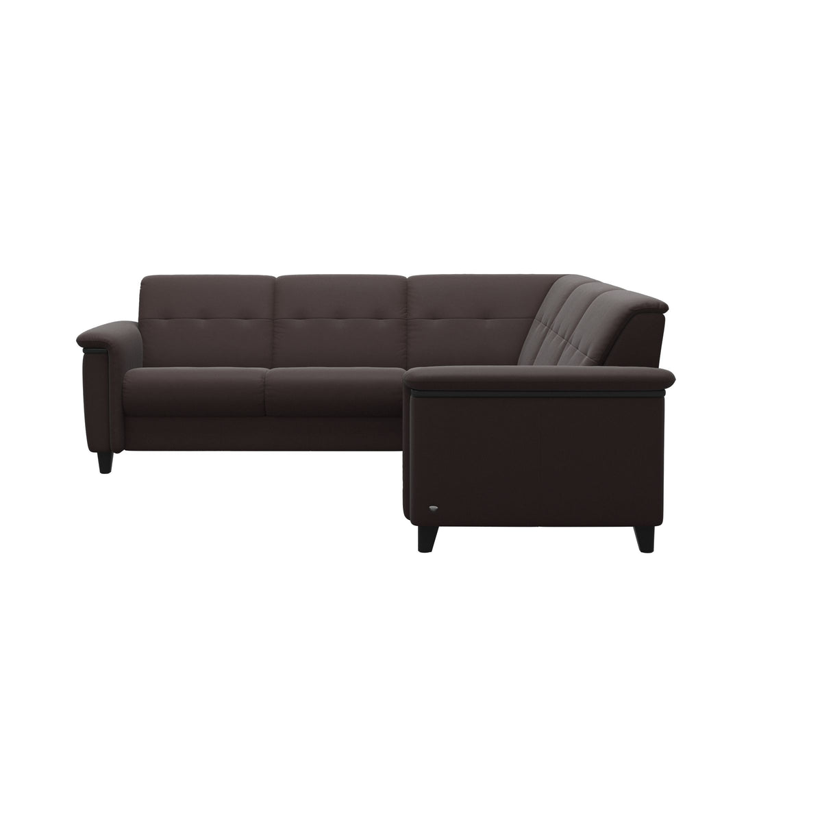 Flora C2-2.5 Corner - Paloma Chocolate - Black