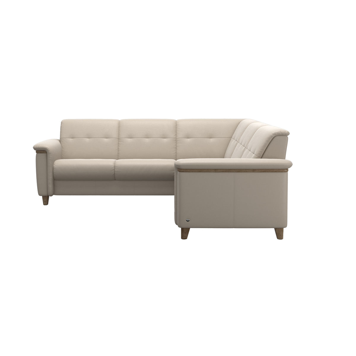 Flora C2-2.5 Corner - Paloma Fog - Smoked Oak