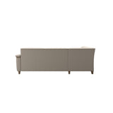 Flora C2-2.5 Corner - Paloma Fog - Smoked Oak