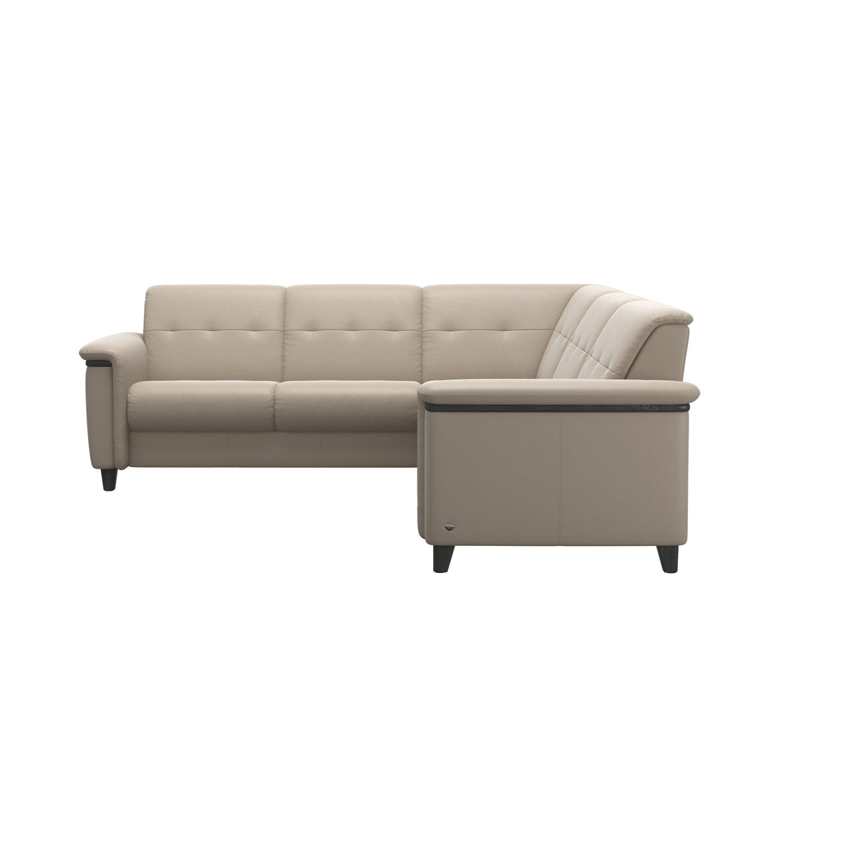 Flora C2-2.5 Corner - Paloma Mushroom - Grey