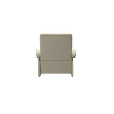 Mary Wood Chair - Paloma Light Grey - Brown
