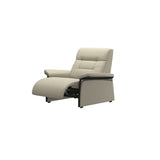 Mary Wood Chair - Paloma Light Grey - Black