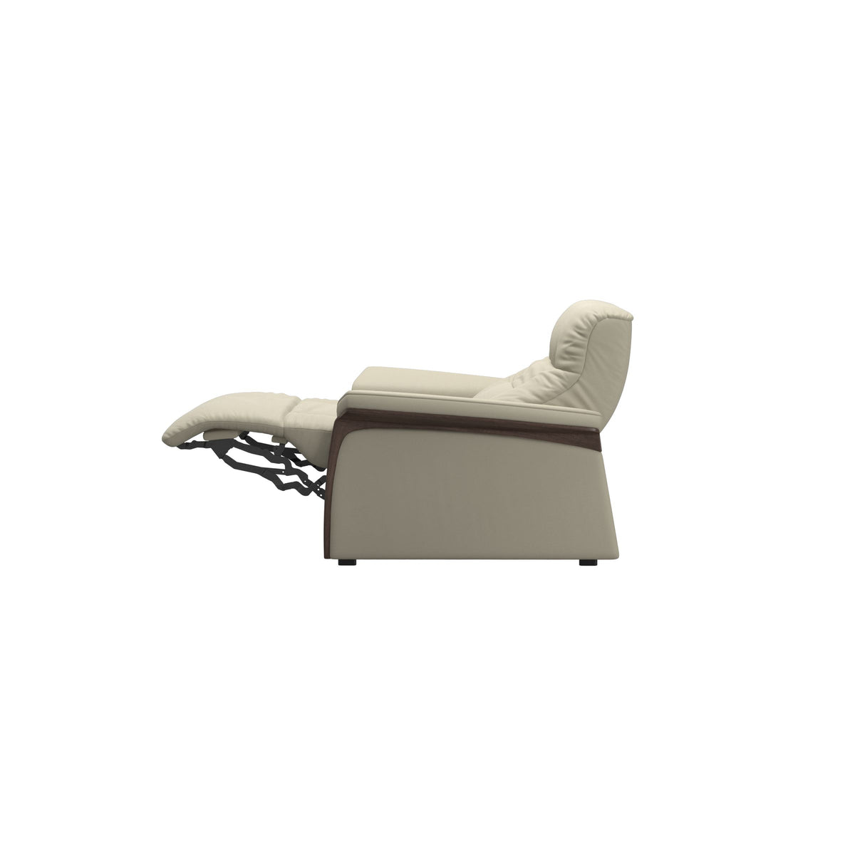 Mary Wood Chair - Paloma Light Grey - Wenge
