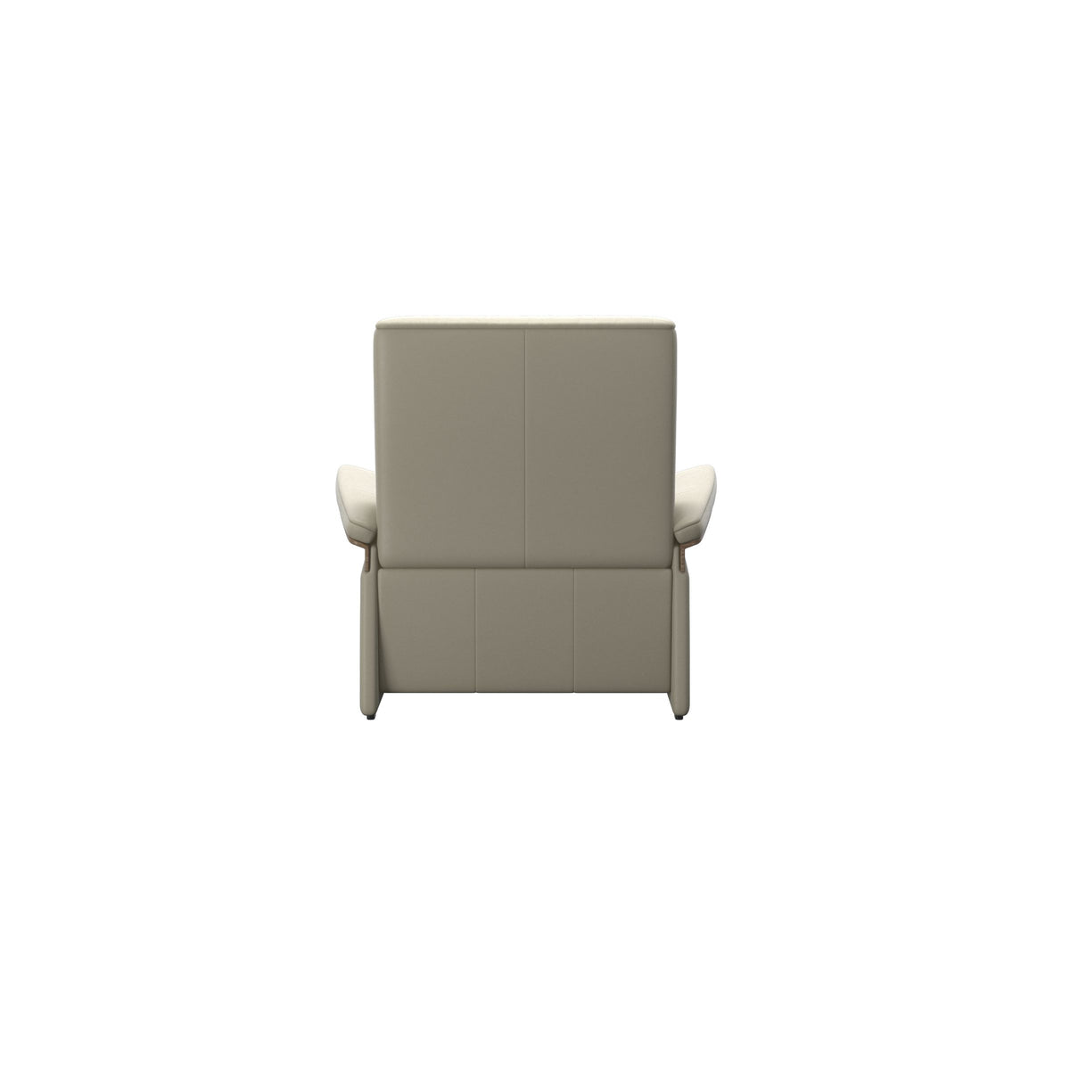 Mary Wood Chair - Paloma Light Grey - Smoked Oak