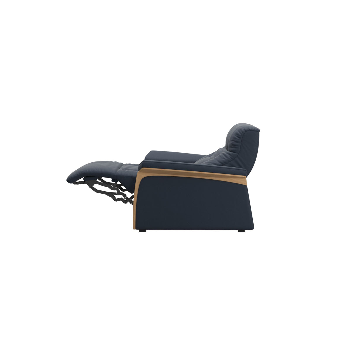 Mary Wood Chair - Paloma Oxford Blue - Oak