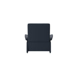 Mary Wood Chair - Paloma Oxford Blue - Black