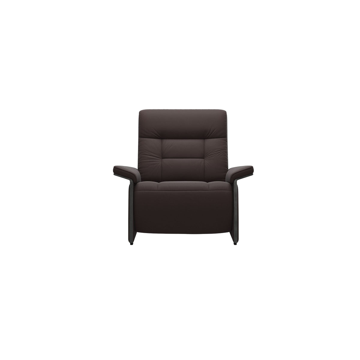 Mary Wood Chair - Paloma Chocolate - Grey