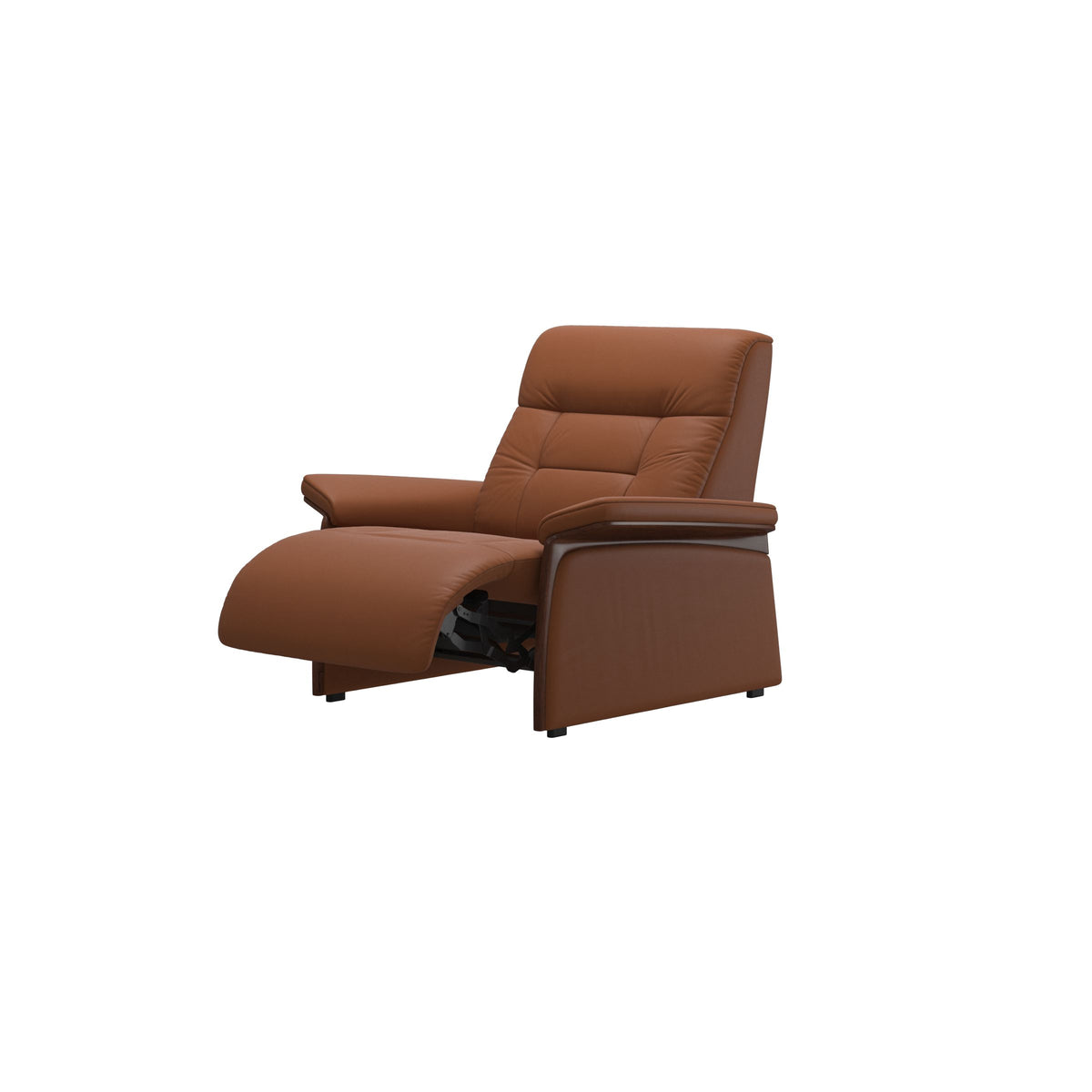 Mary Wood Chair - Paloma New Cognac - Brown