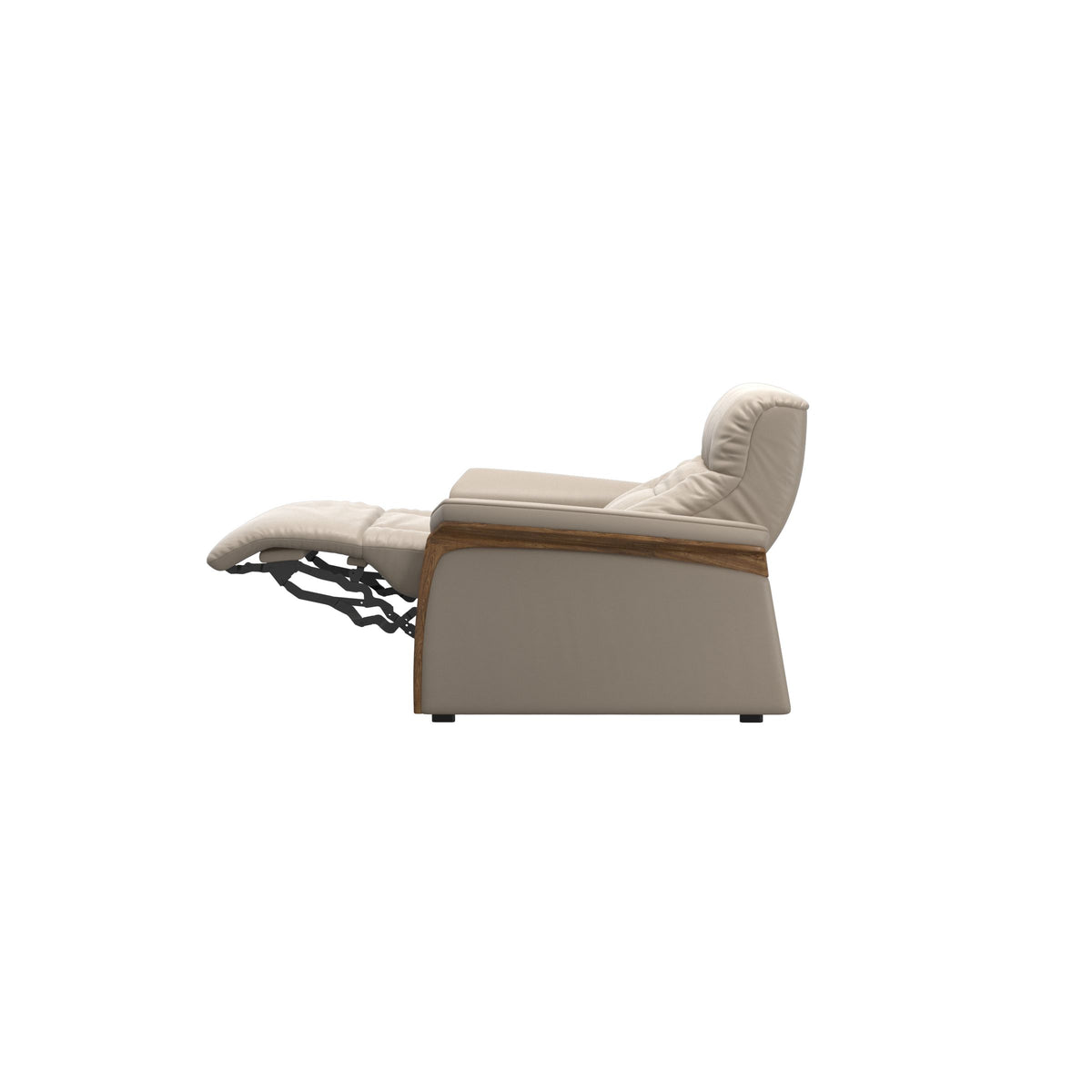 Mary Wood Chair - Paloma Mushroom - Teak
