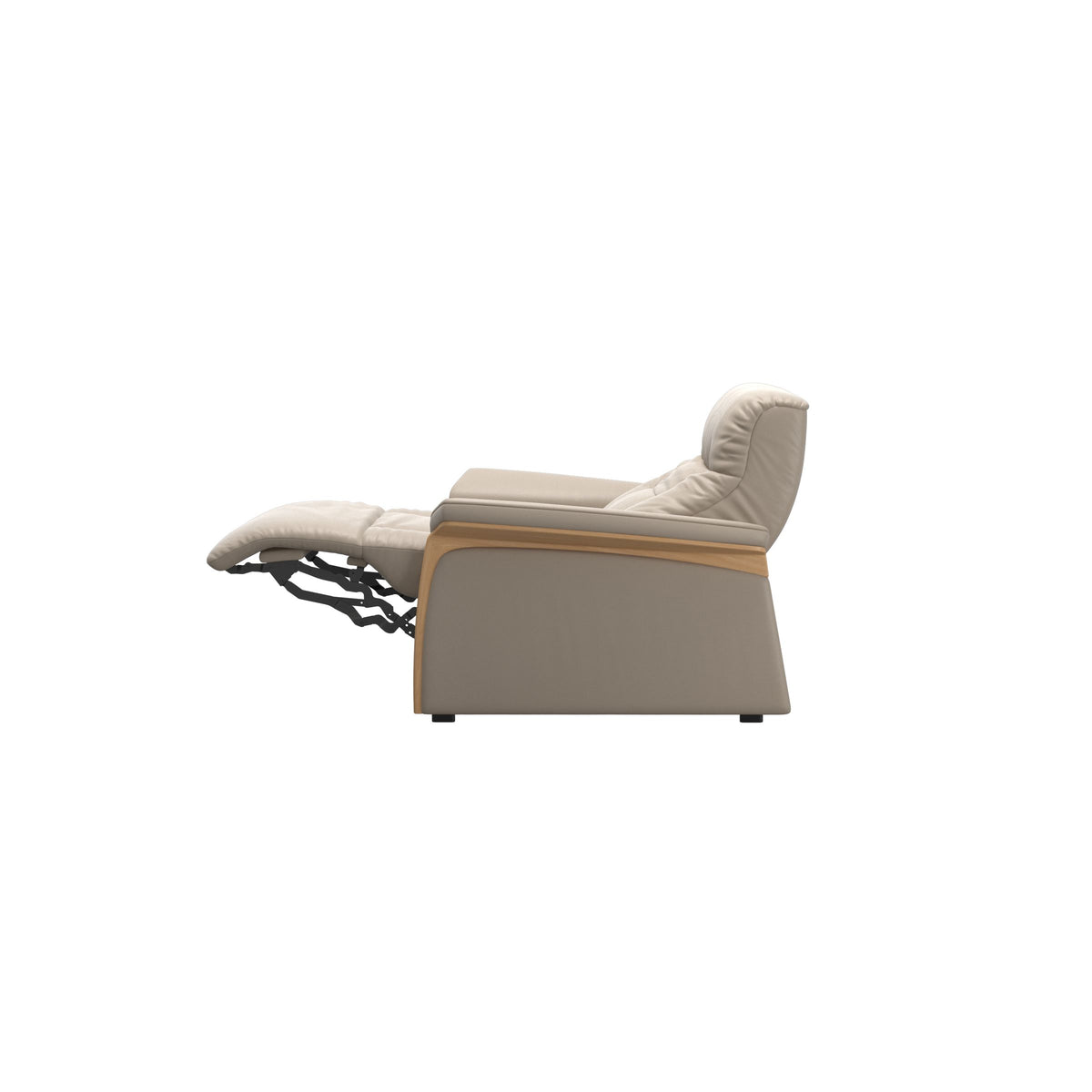 Mary Wood Chair - Paloma Mushroom - Oak