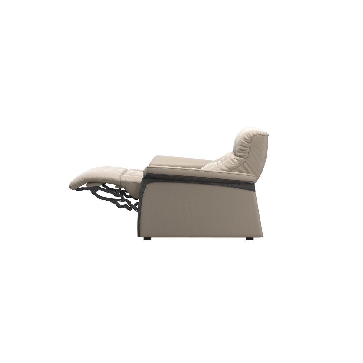 Mary Wood Chair - Paloma Mushroom - Grey