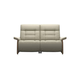 Mary Wood 2-Seat - Paloma Light Grey - Teak
