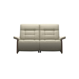 Mary Wood 2-Seat - Paloma Light Grey - Brown