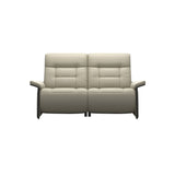 Mary Wood 2-Seat - Paloma Light Grey - Black