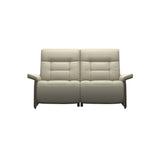 Mary Wood 2-Seat - Paloma Light Grey - Wenge