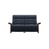 Mary Wood 2-Seat - Paloma Oxford Blue - Teak