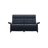 Mary Wood 2-Seat - Paloma Oxford Blue - Brown