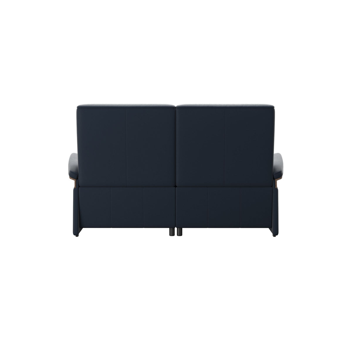Mary Wood 2-Seat - Paloma Oxford Blue - Walnut