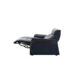 Mary Wood 2-Seat - Paloma Oxford Blue - Wenge