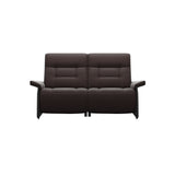 Mary Wood 2-Seat - Paloma Chocolate - Black