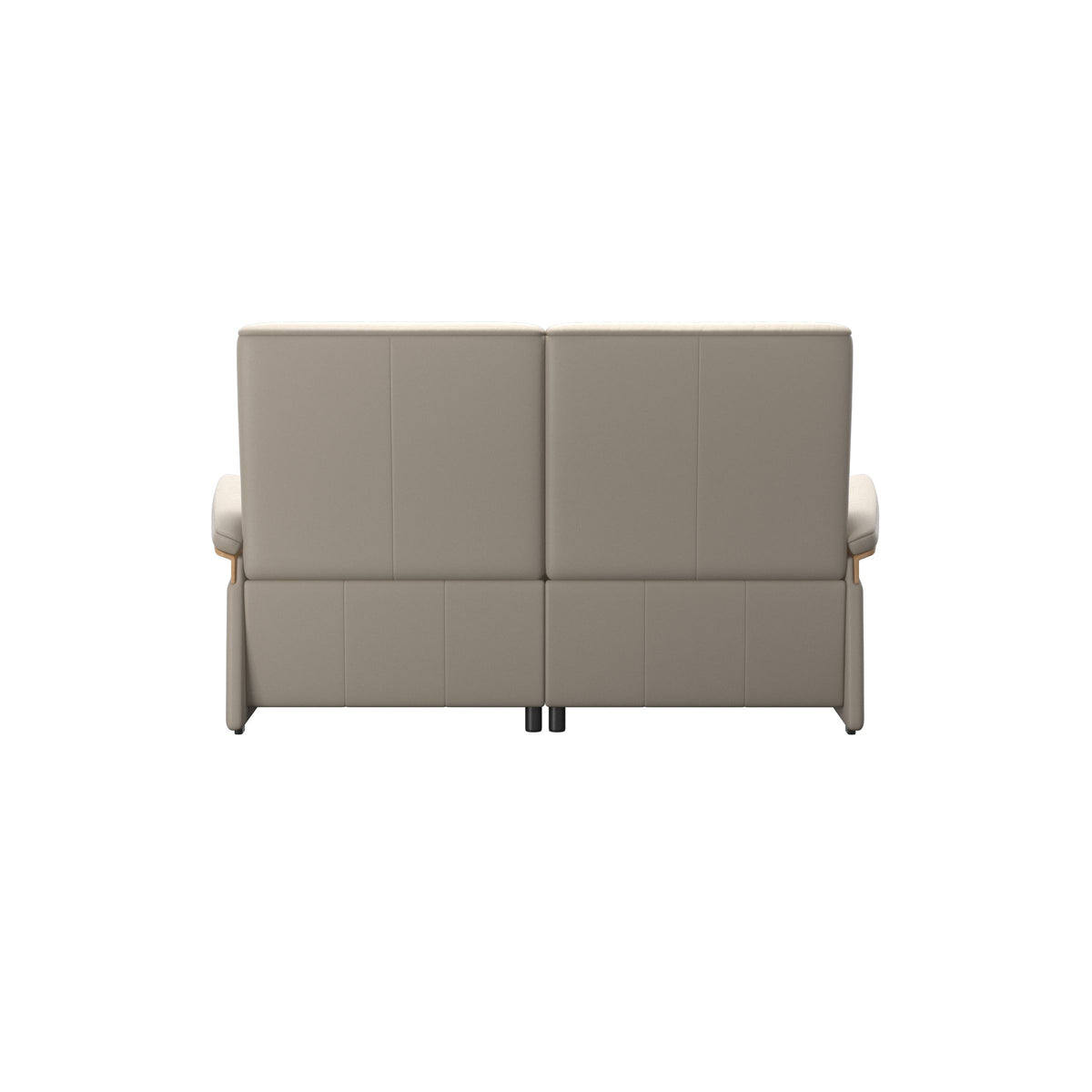 Mary Wood 2-Seat - Paloma Fog - Oak