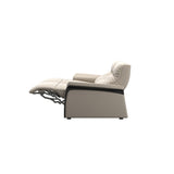 Mary Wood 2-Seat - Paloma Fog - Black