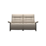 Mary Wood 2-Seat - Paloma Fog - Black