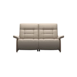 Mary Wood 2-Seat - Paloma Mushroom - Walnut