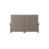 Mary Wood 2-Seat - Paloma Mushroom - Smoked Oak
