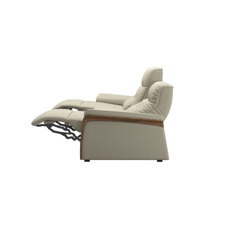 Mary Wood 3-Seat - Paloma Light Grey - Teak