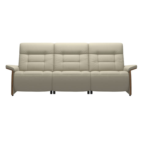 Mary Wood 3-Seat - Paloma Light Grey - Teak