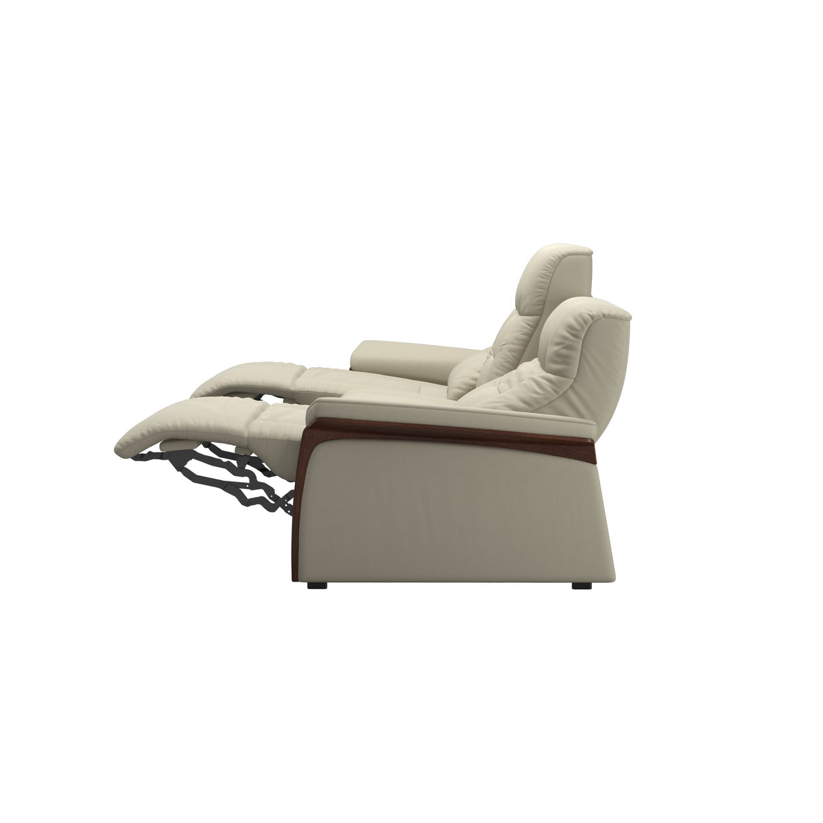 Mary Wood 3-Seat - Paloma Light Grey - Brown