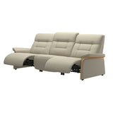 Mary Wood 3-Seat - Paloma Light Grey - Oak