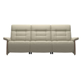Mary Wood 3-Seat - Paloma Light Grey - Walnut