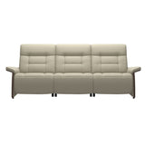 Mary Wood 3-Seat - Paloma Light Grey - Wenge