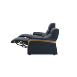 Mary Wood 3-Seat - Paloma Oxford Blue - Oak