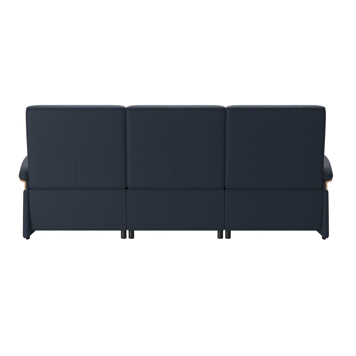 Mary Wood 3-Seat - Paloma Oxford Blue - Oak