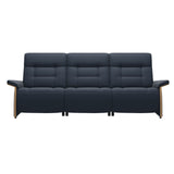 Mary Wood 3-Seat - Paloma Oxford Blue - Oak